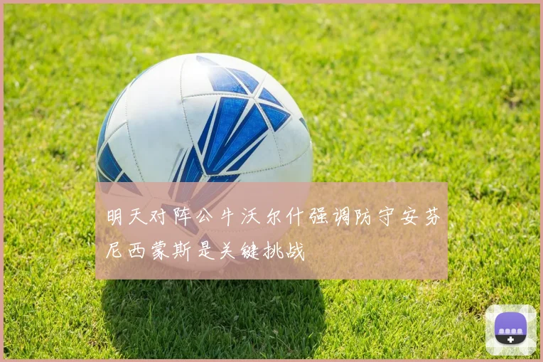 明天对阵公牛沃尔什强调防守安芬尼西蒙斯是关键挑战
